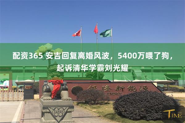 配资365 安吉回复离婚风波，5400万喂了狗，起诉清华学霸刘光耀