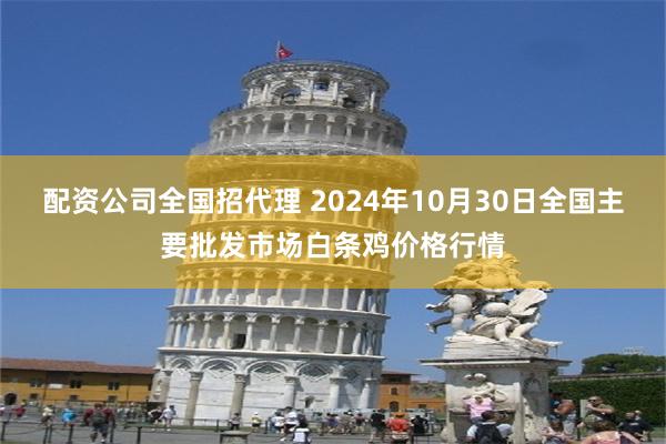 配资公司全国招代理 2024年10月30日全国主要批发市场白条鸡价格行情