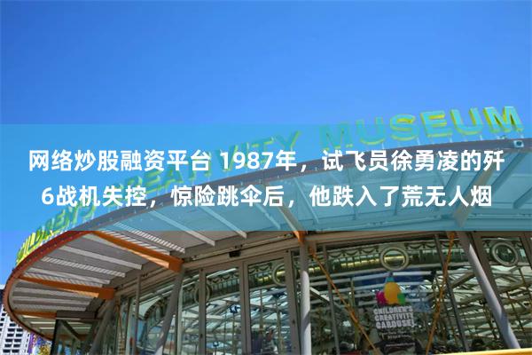 网络炒股融资平台 1987年，试飞员徐勇凌的歼6战机失控，惊险跳伞后，他跌入了荒无人烟