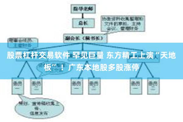 股票杠杆交易软件 罕见巨量 东方精工上演“天地板” ！广东本地股多股涨停